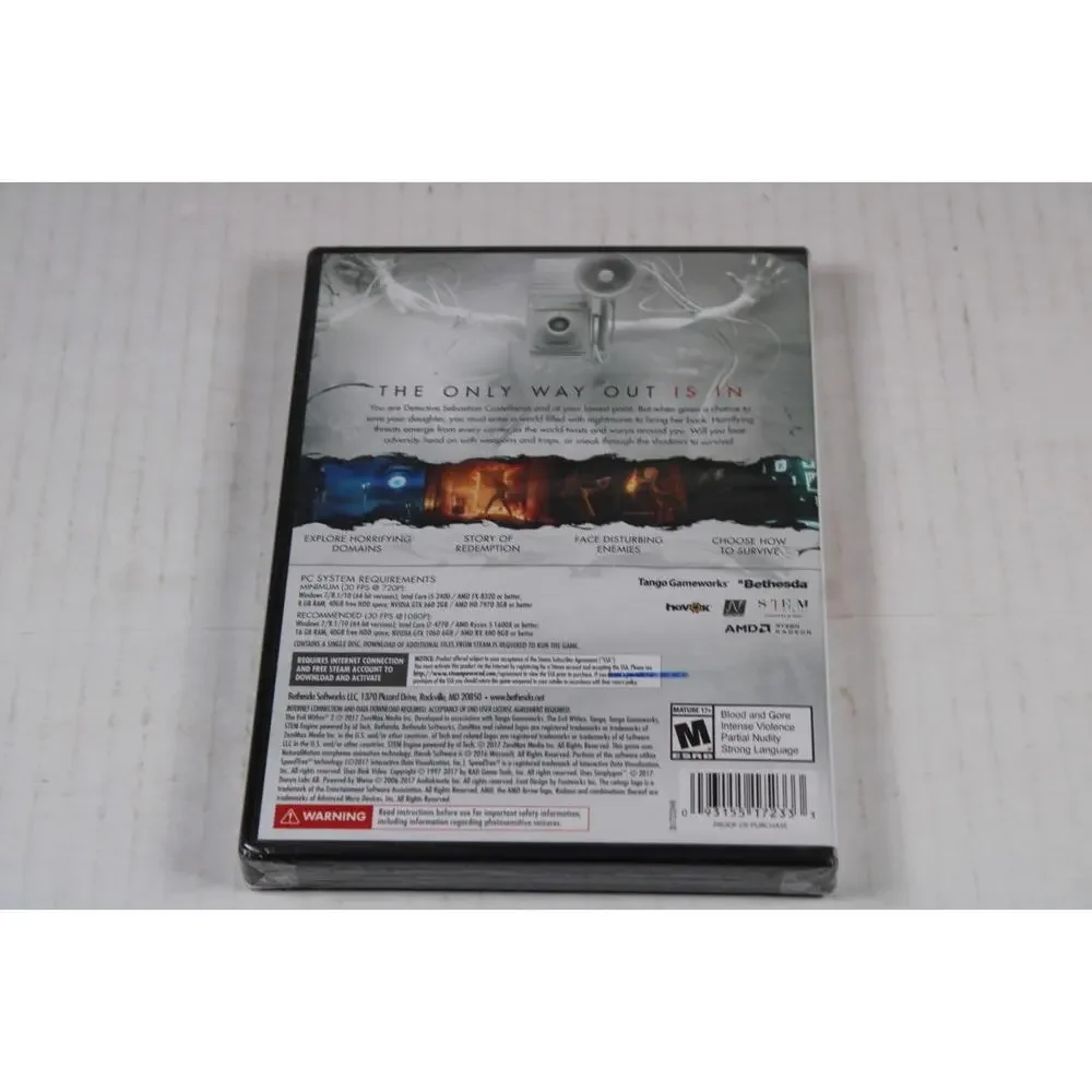 Evil Within 2 (PC, Personal Computer 2017) Brand New / Sealed